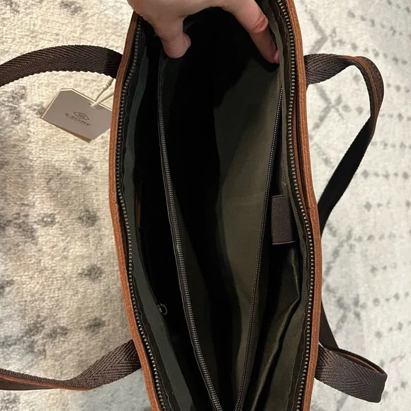 S Zone - NEW w tags Tote Bag - Brown in color - Picture 3 of 16